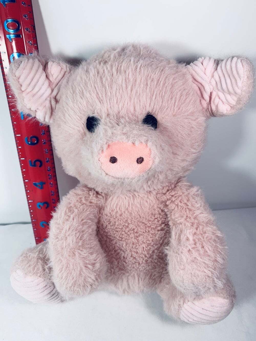 Pink Pig plush Spark Create Imagine Rattle